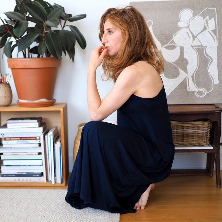 Christine Haynes Rumi Tank sewing pattern for dress and tank top in sizes 0–30