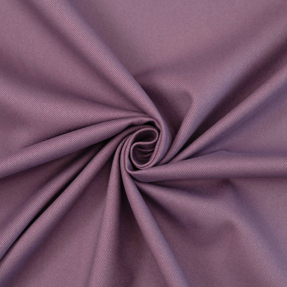 Brushed Twill Dusty Plum 100% cotton midweight fabric for sewing projects
