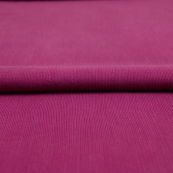 Rib Knit - Rayon - Magenta