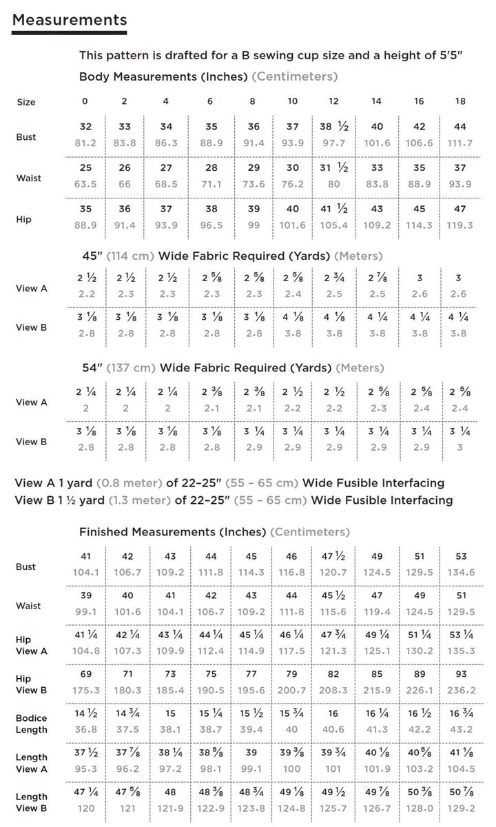 Grainline Studio Austin Dress sewing pattern sizes 0–18 with sleeveless bodice, keyhole opening, and customizable skirt options