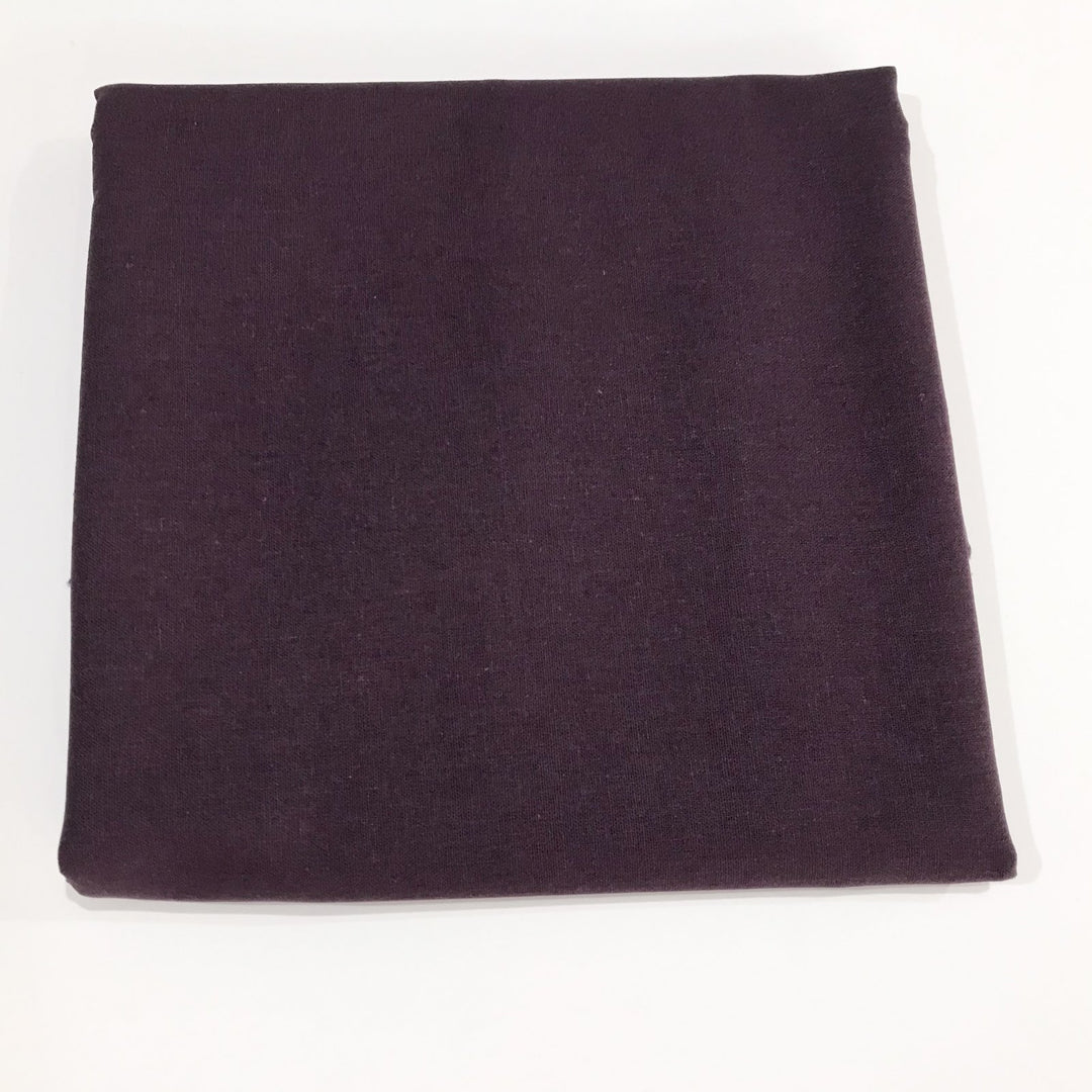 Remnant - Brussels Washer Linen - Dark Purple - 25 Inches