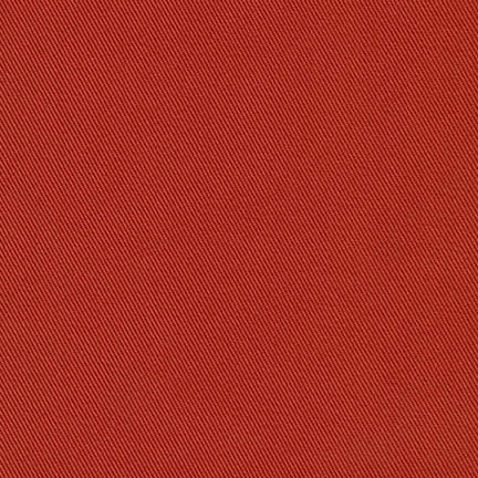Ventana Twill Canyon Red 100% cotton fabric, mid-weight 7.9 oz/yard, perfect for pants, jackets, and tailored sewing project