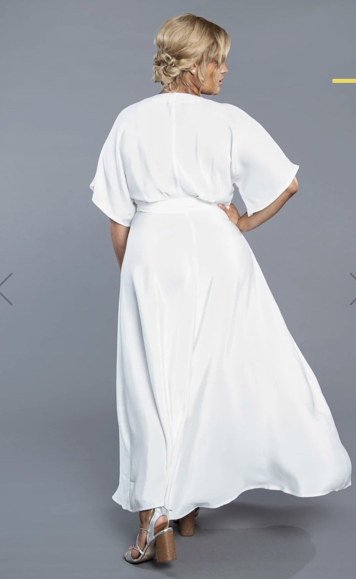 Closet Core Elodie Wrap Dress sewing pattern – romantic women’s wrap dress with sleeve and skirt variations