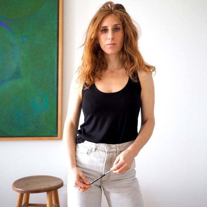 Christine Haynes Rumi Tank sewing pattern for dress and tank top in sizes 0–30