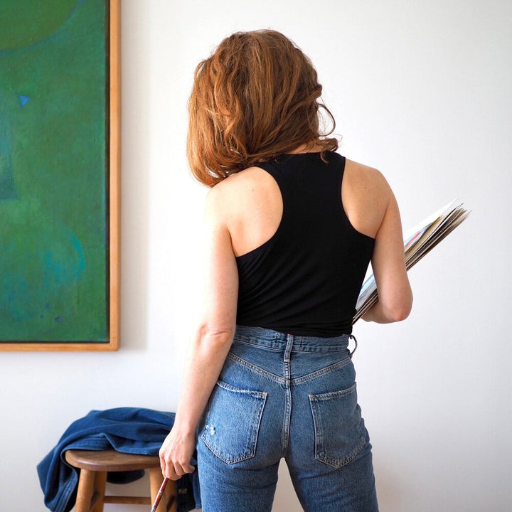 Christine Haynes Rumi Tank sewing pattern for dress and tank top in sizes 0–30