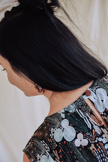 Sew to Grow Frankie Shift and Top sewing pattern, flutter sleeves, side panel pockets, optional tie, versatile lightweight top