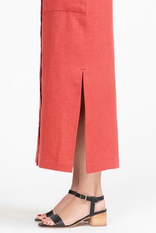 Closet Core Fiona Sundress sewing pattern – fitted button-up dress with interchangeable bodice and skirt options