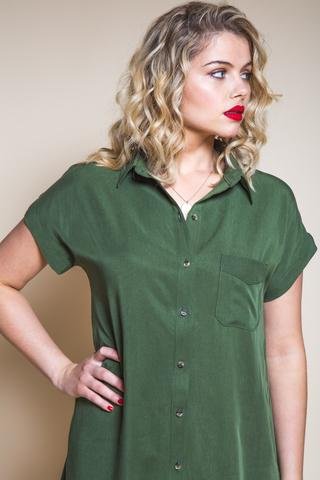 Closet Core Kalle Shirt & Shirtdress sewing pattern – versatile women’s shirt, tunic, and shirtdress design