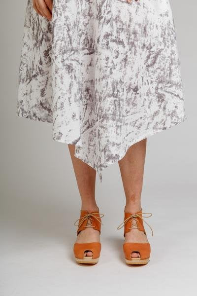 Megan Nielsen Floreat Dress & Top showing asymmetrical dress and blouse options with multiple sleeve and hem lengths