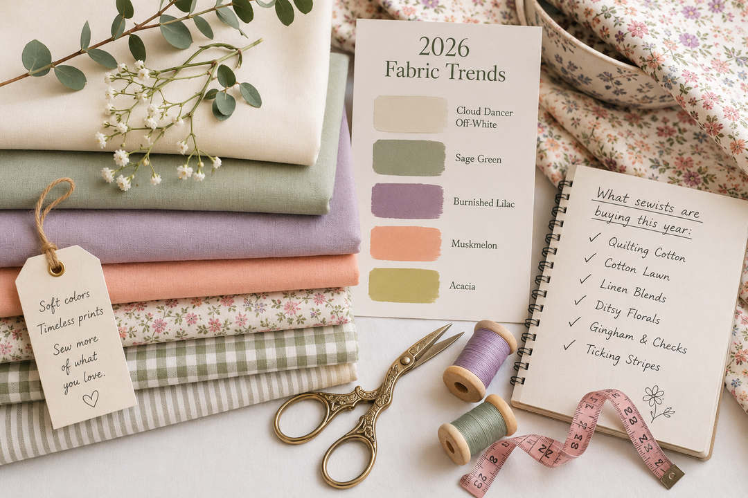 Fabric Store Trends: What Sewists Are Buying This Year