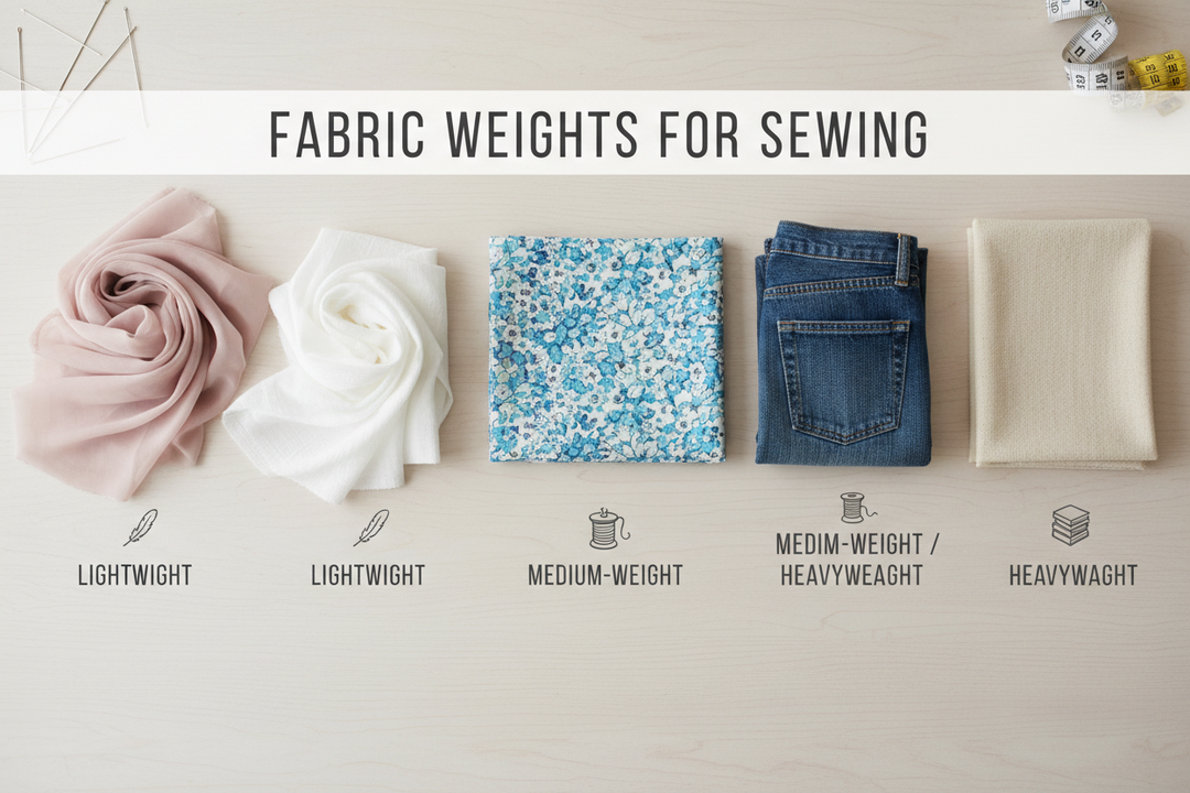 Decoding Fabric Weight: Light Medium and Heavy Fabrics Explained