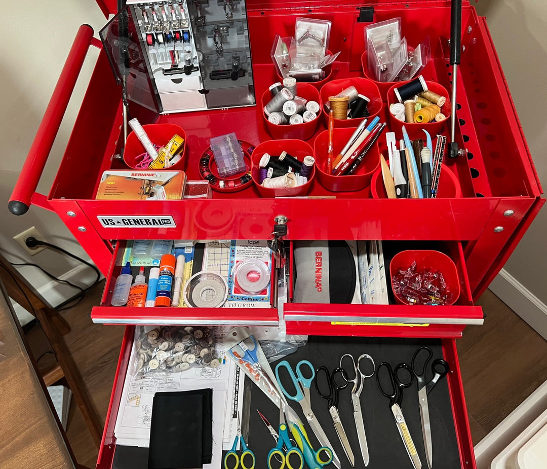 How to Organize and Store Your Sewing Supplies
