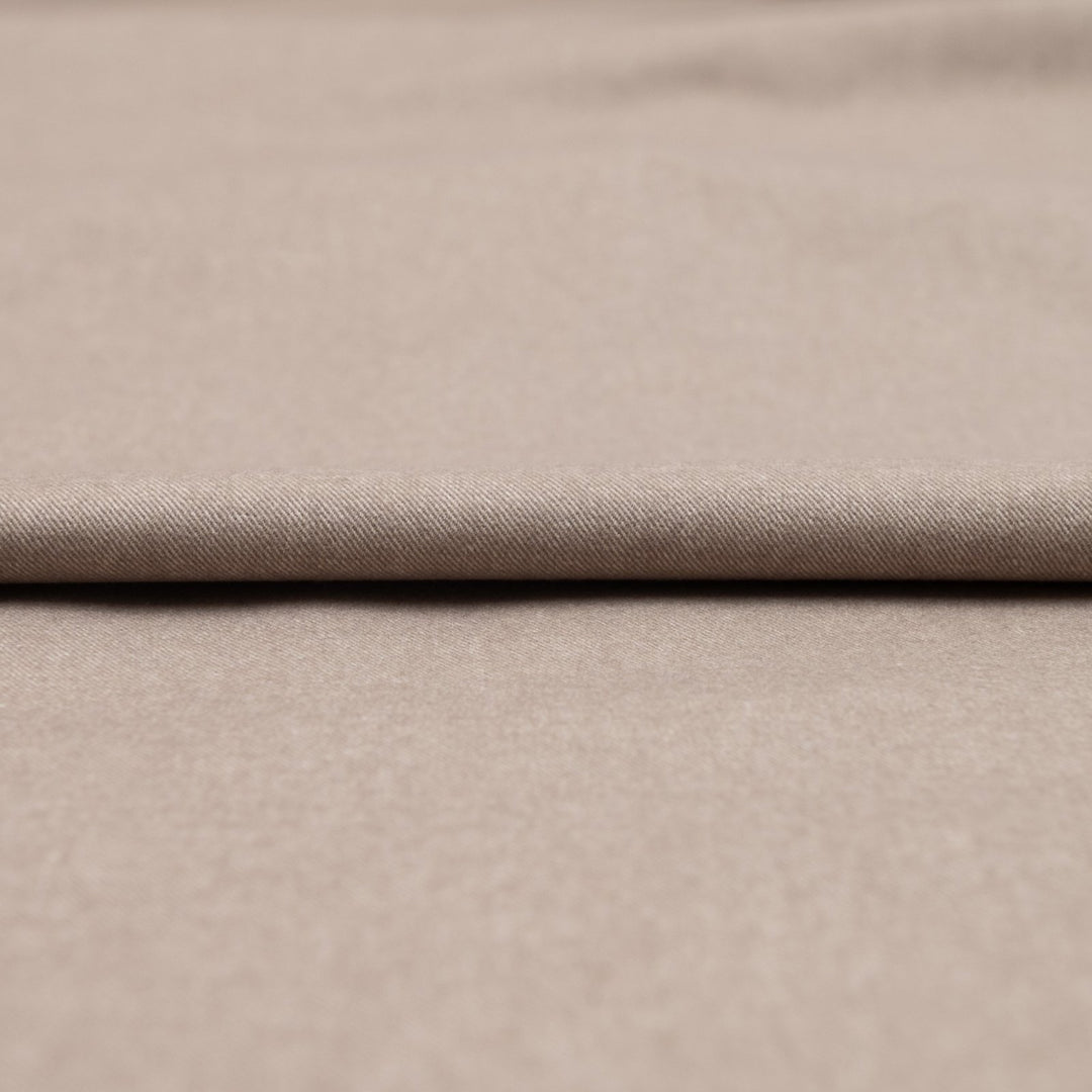Brushed Twill Mushroom 100% cotton midweight fabric for sewing projects