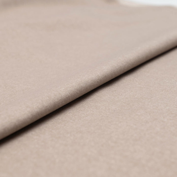 Brushed Twill Mushroom 100% cotton midweight fabric for sewing projects