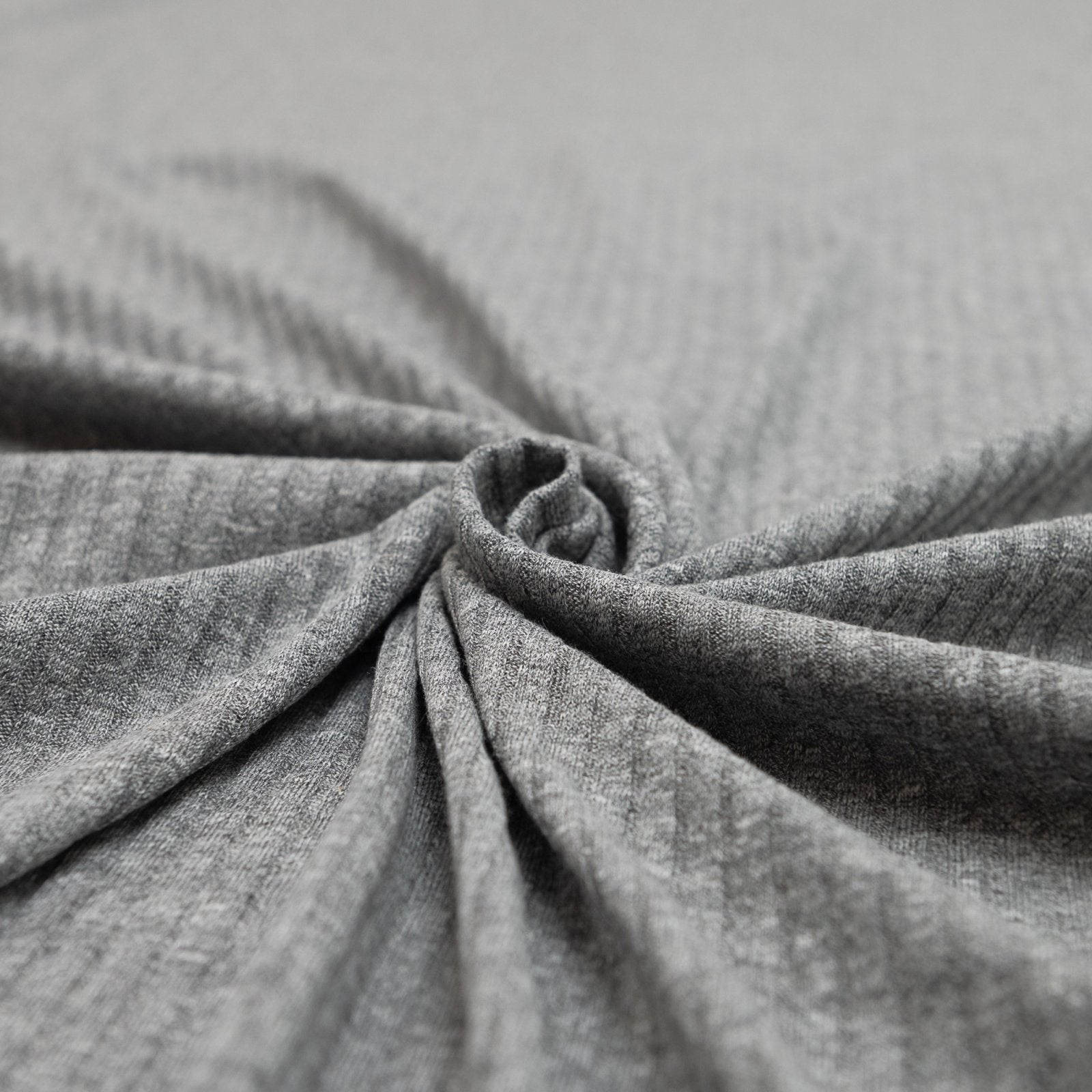Rayon Fabric Ribbed Rib Knit - Rayon Cotton - Grey – Sewing Studio Fabrics