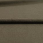 Olive green laundered linen fabric, pre-washed for softness and elegant drape

