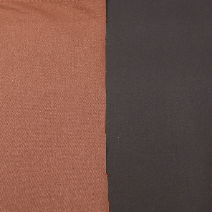 Coated Cotton Brown – Designer deadstock water-resistant fabric, 64 inches wide for sewing bags, aprons, and utility projects