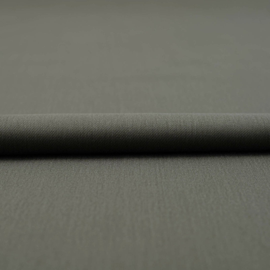 Brushed Twill Olive 100% cotton midweight fabric for sewing projects
