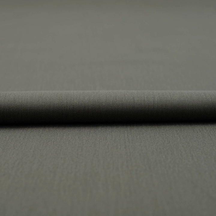 Brushed Twill Olive 100% cotton midweight fabric for sewing projects