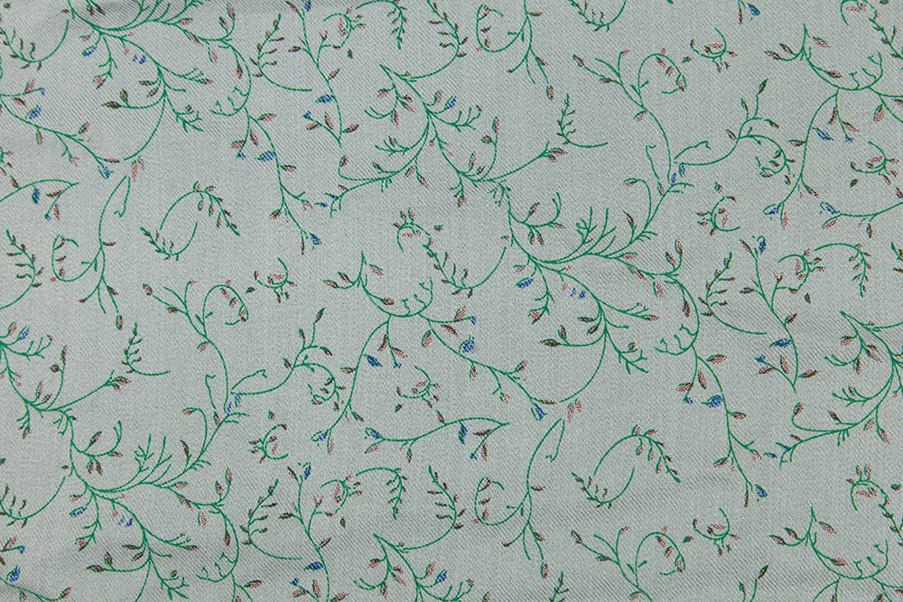 Italian Viscose Print - Verde Nebbia