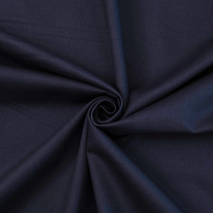 Midnight bull denim twill fabric - heavyweight 100% cotton - 54 inch width