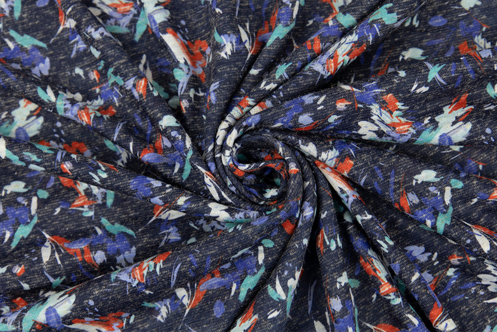 Linen Jersey - Ravello Twilight
