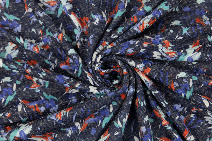 Linen Jersey - Ravello Twilight