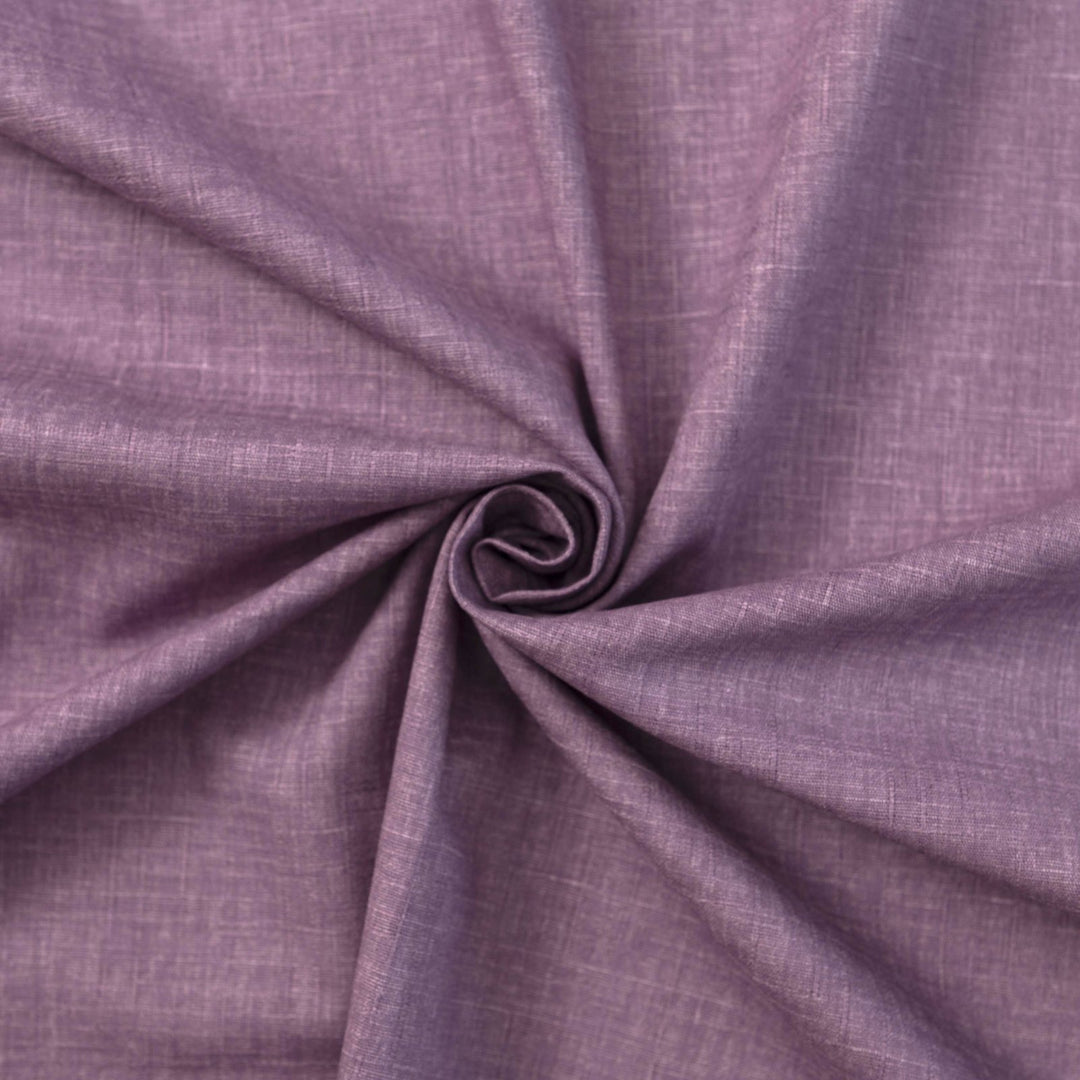 Japanese Dobby Heathered in Wisteria cotton fabric with textured weave