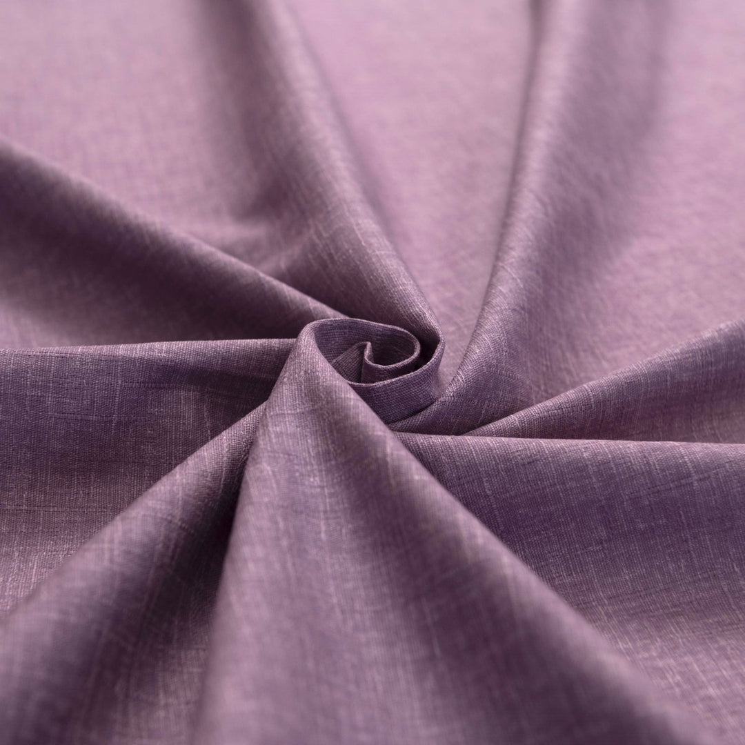 Japanese Dobby Heathered in Wisteria cotton fabric with textured weave