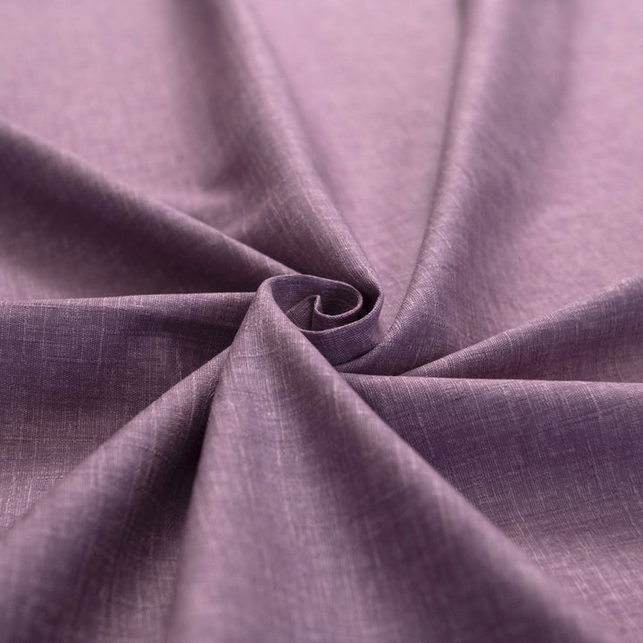 Japanese Dobby Heathered in Wisteria cotton fabric with textured weave