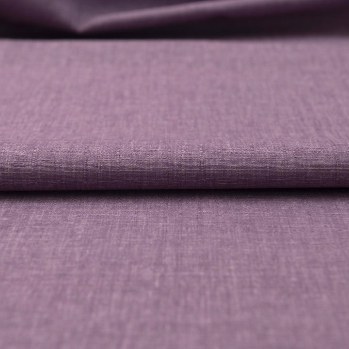 Japanese Dobby Heathered in Wisteria cotton fabric with textured weave