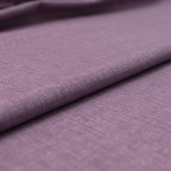 Japanese Dobby Heathered in Wisteria cotton fabric with textured weave