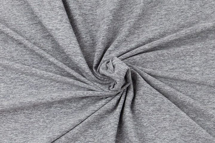Activewear - Premium Yoga Stretch - Heathered Silver
