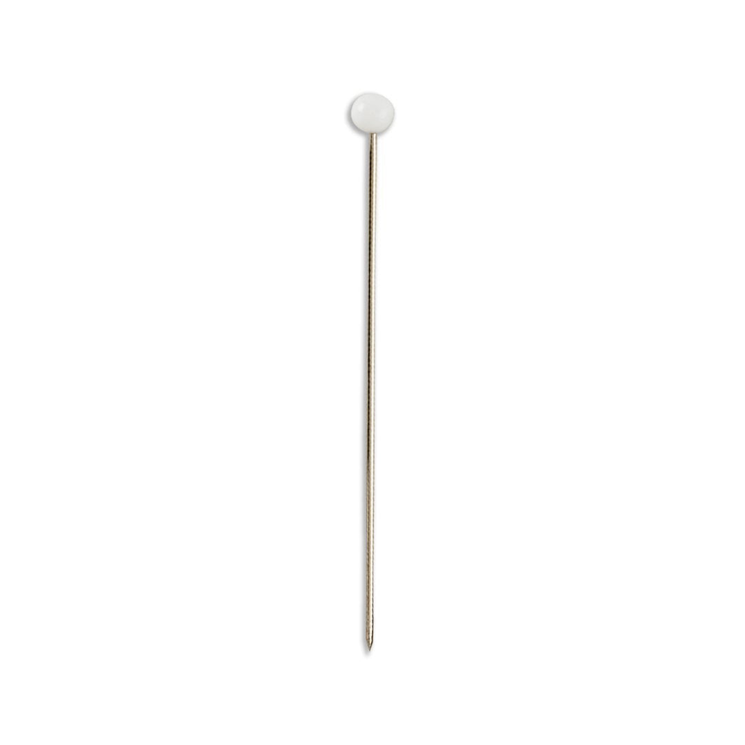 Dritz Glass Head Pins - 250 Count with Heat-Resistant Glass Heads for Quilting and Sewing