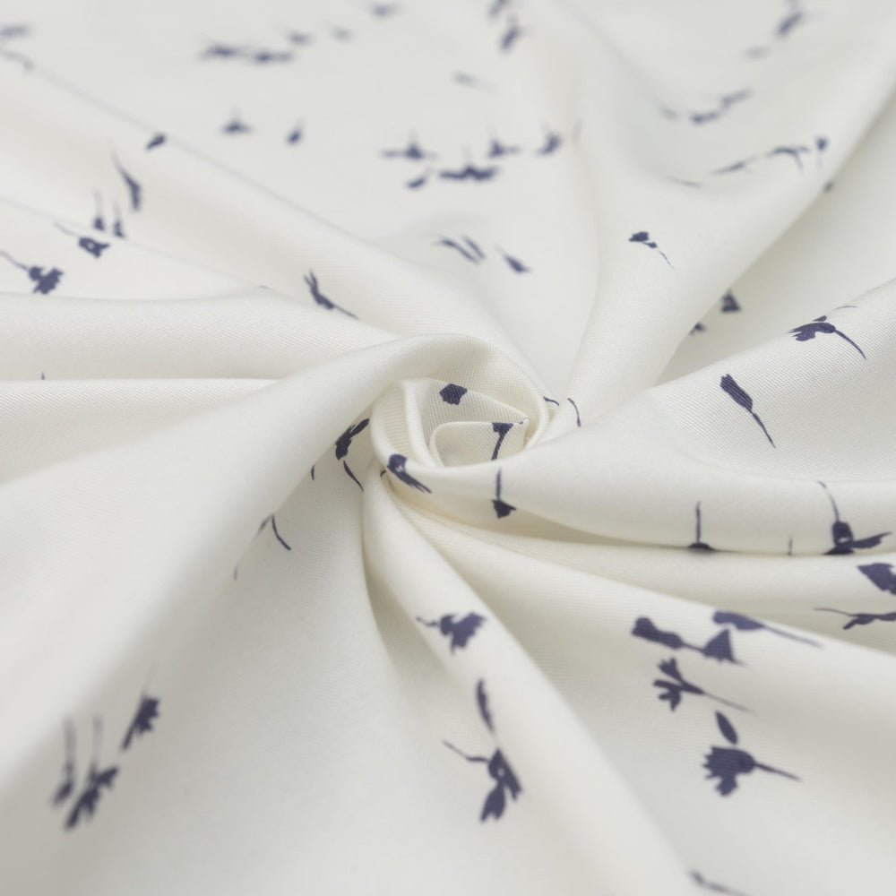 Rayon Twill - "Hyacinth Floral"