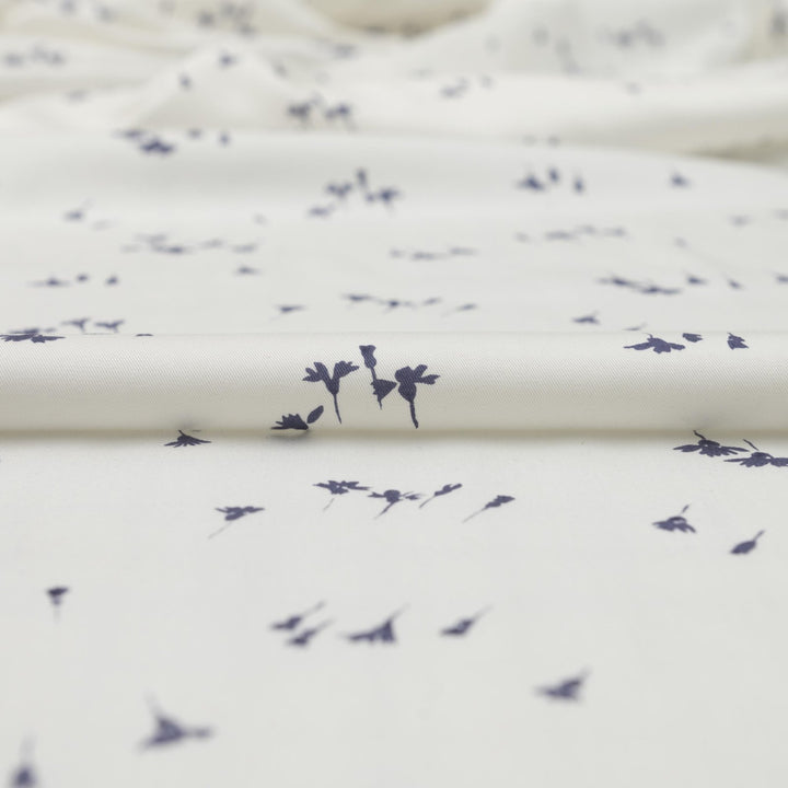 Rayon Twill - "Hyacinth Floral"