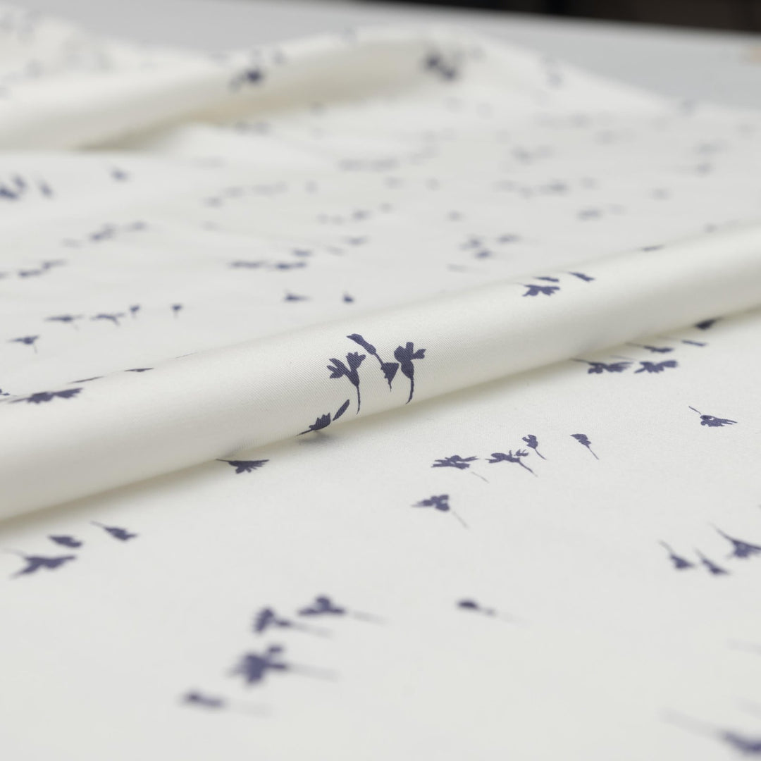 Rayon Twill - "Hyacinth Floral"