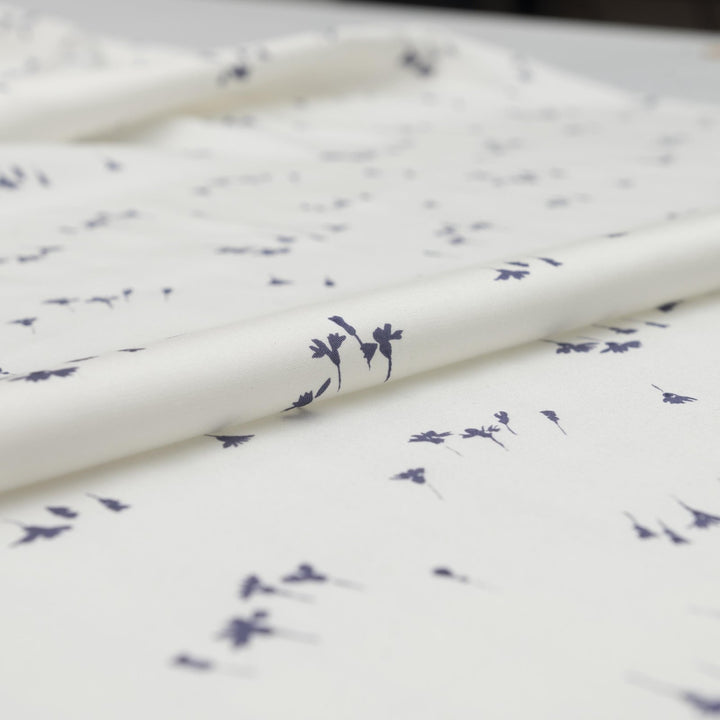 Rayon Twill - "Hyacinth Floral"