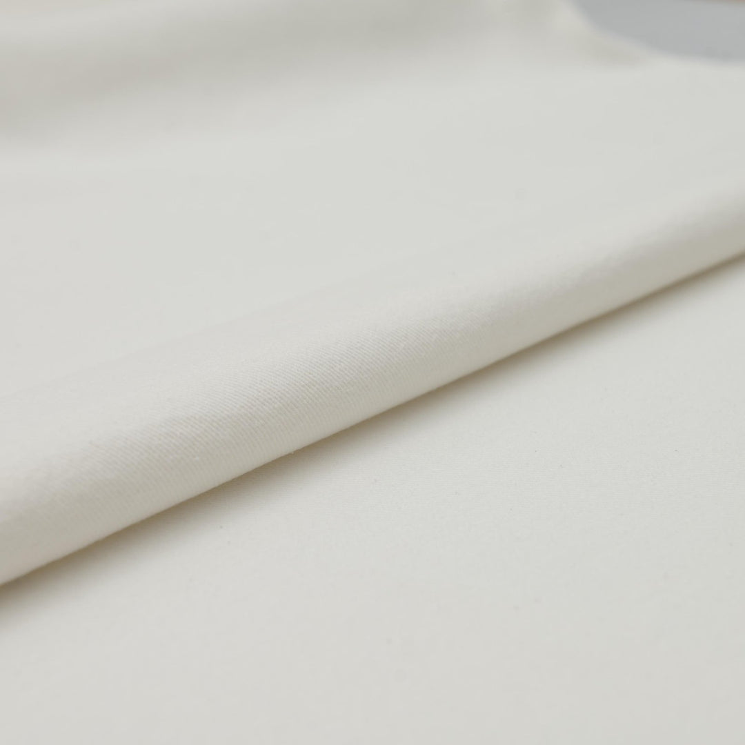 Stone Washed White Denim Fabric - 100% Cotton, 11 oz Medium Weight, 54-Inch Wide for Jeans, Jackets & DIY Projects