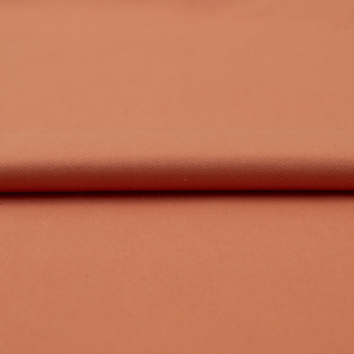 Warm Pumpkin Denim Fabric - 100% Cotton, 59-Inch Wide, USA-Made Orange Denim for Jackets, Pants & Seasonal Crafts