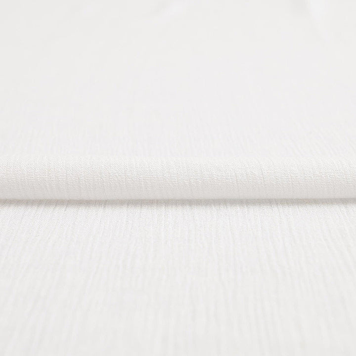 Cotton Gauze Soft White – 100% cotton, 50 inches wide, lightweight breathable fabric for sewing tops, dresses, baby blankets, and layering garments