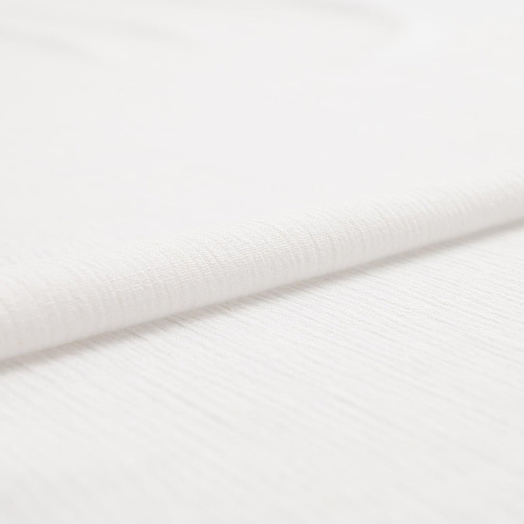 Cotton Gauze Soft White – 100% cotton, 50 inches wide, lightweight breathable fabric for sewing tops, dresses, baby blankets, and layering garments
