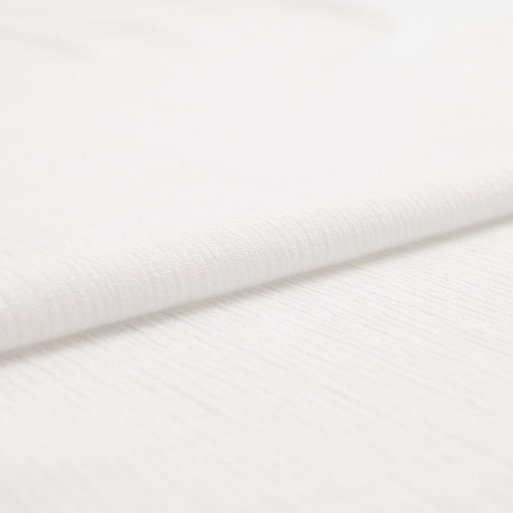 Cotton Gauze Soft White – 100% cotton, 50 inches wide, lightweight breathable fabric for sewing tops, dresses, baby blankets, and layering garments