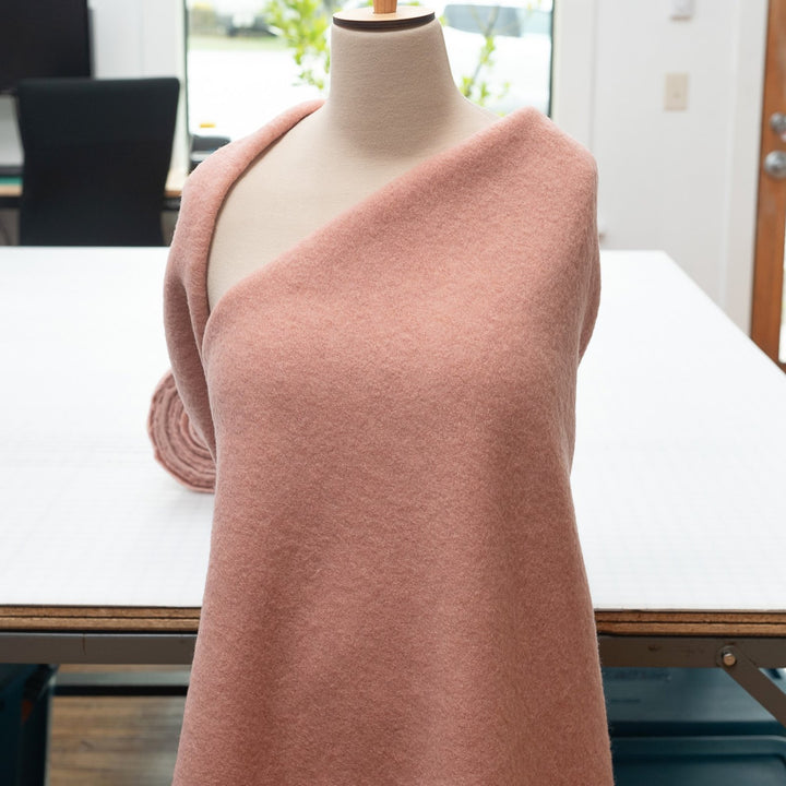 Boiled Wool - Soft Pink