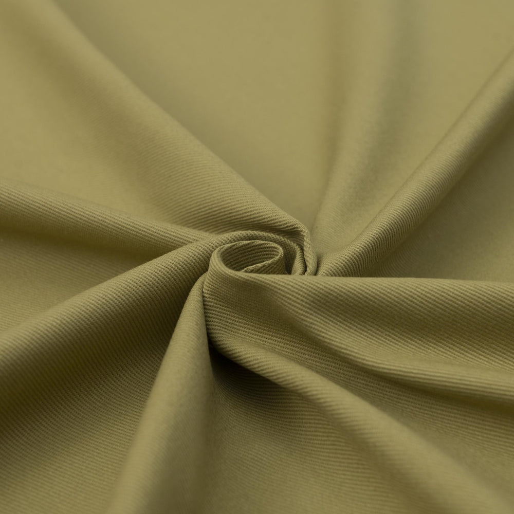 Parakeet Green Bull Denim Twill Fabric - 100% Cotton, 60-Inch Wide, Heavyweight Durable Material for Sewing & Upholstery
