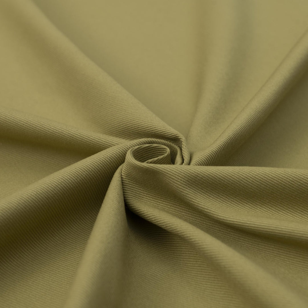 Parakeet Green Bull Denim Twill Fabric - 100% Cotton, 60-Inch Wide, Heavyweight Durable Material for Sewing & Upholstery
