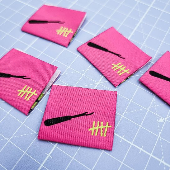 SA Labels Seam Ripper humorous garment tags for sewing fails and redos
