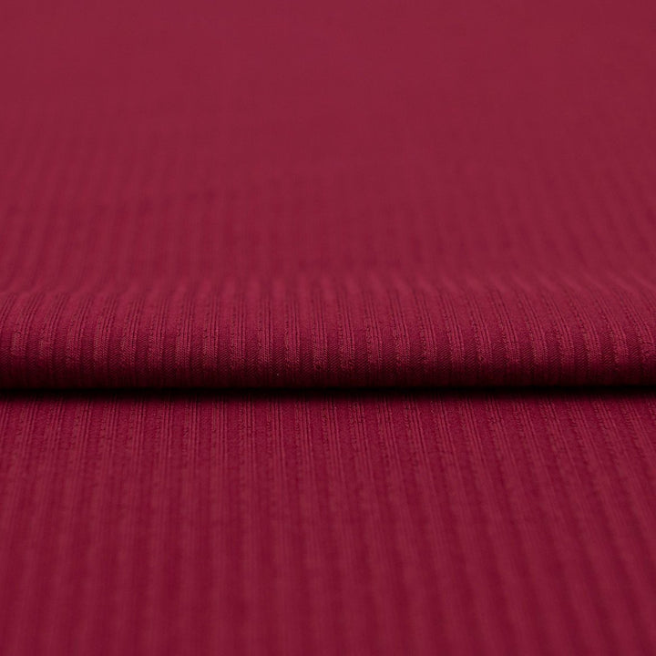 Rouge Bamboo Rib Knit - Stretchy Luxe Fabric for Athleisure Sewing