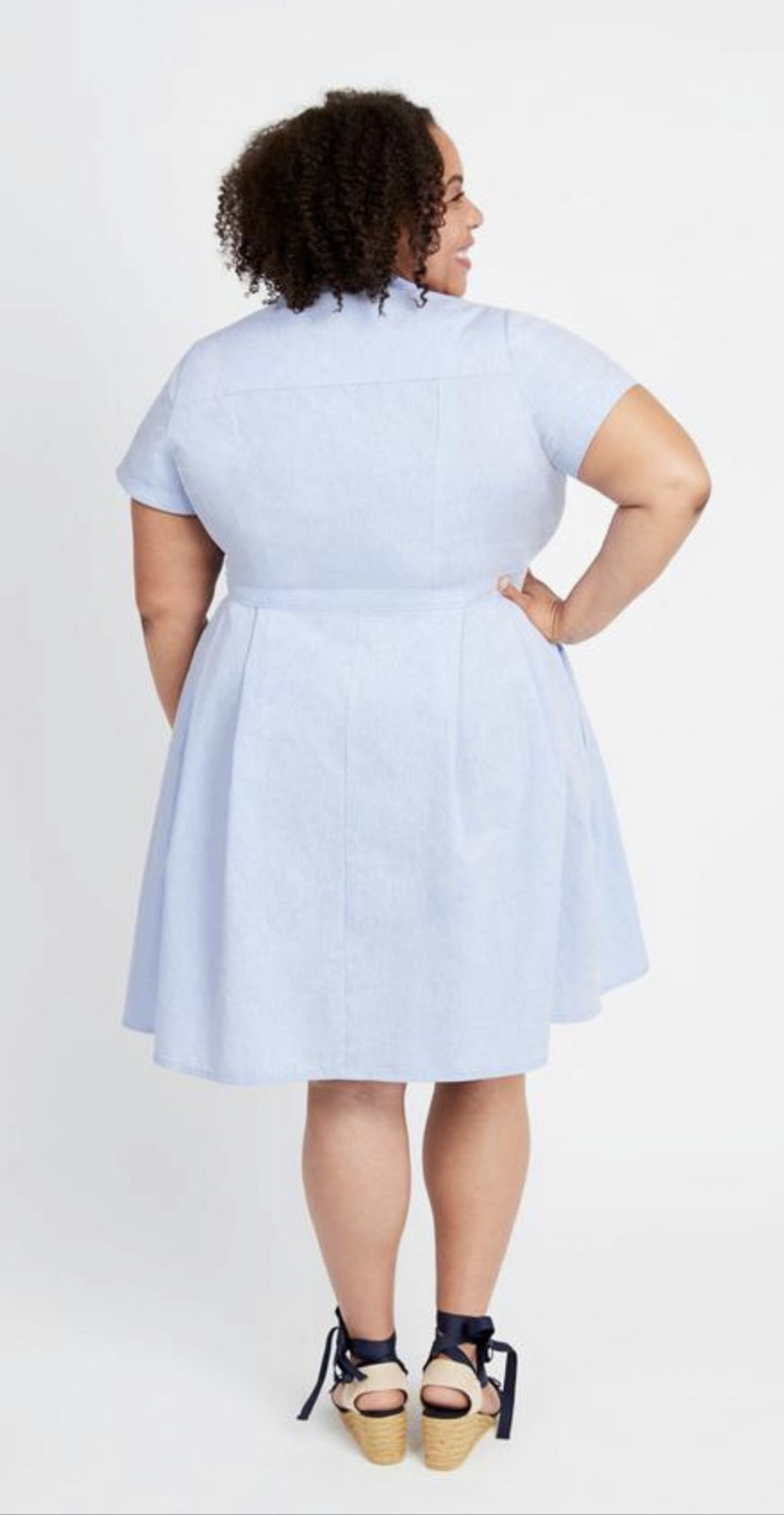 Cashmerette Lenox Shirtdress Pattern – curve-friendly pleated or gathered skirt sewing pattern
