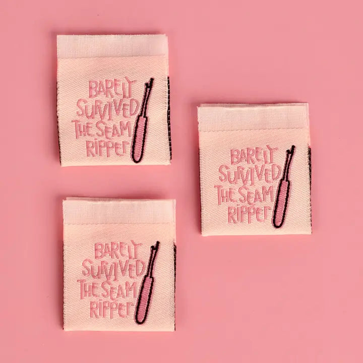 Kati Cupcake Sewing Labels - Barely Survived